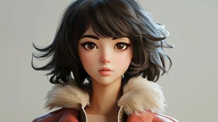 香香漫画少女漫画角色头像展示